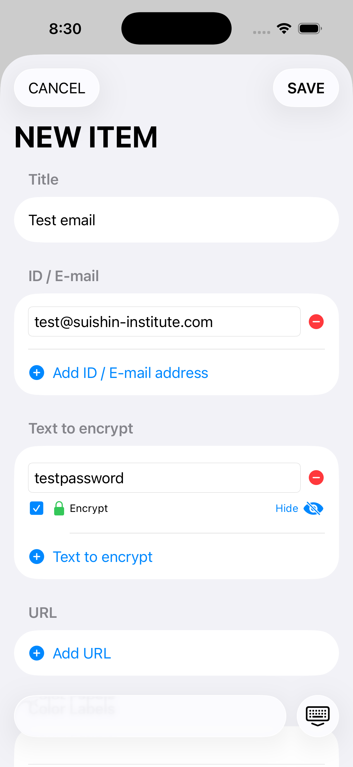 Kiji Development UI 2